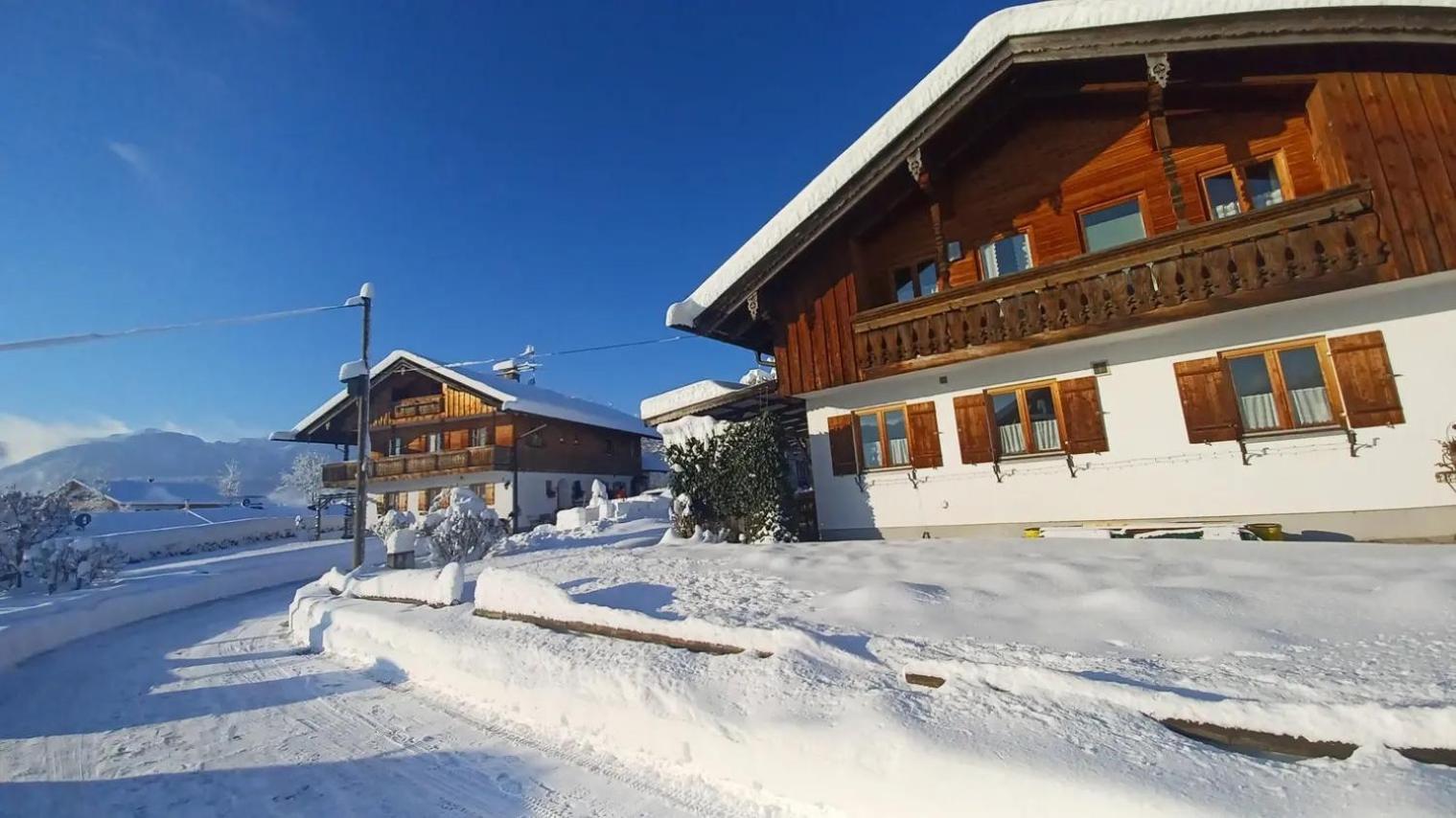 Ferienwohnung Geierstein Wackersberg エクステリア 写真